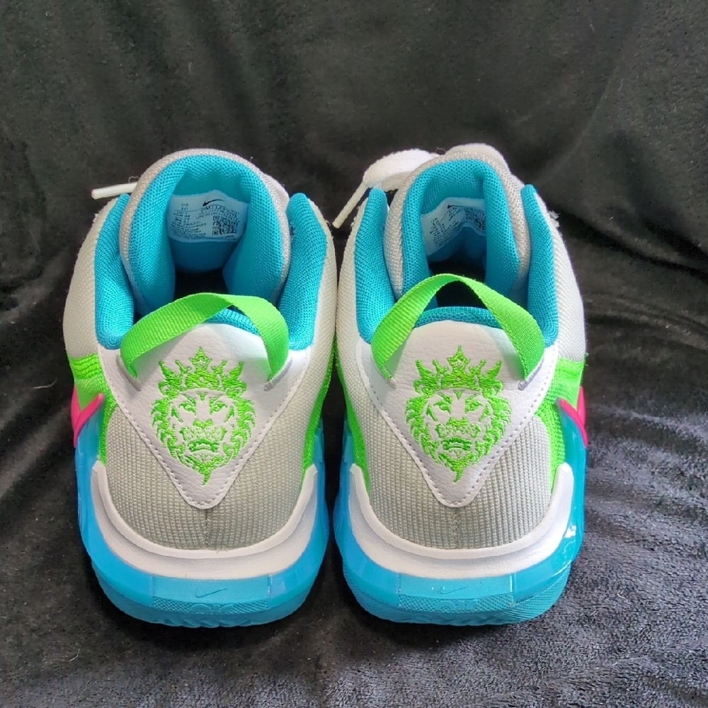 Nike Lebron Witness 7 Grey fog Multi Sneakers Men's sz 10​ - Picture 3 of 6